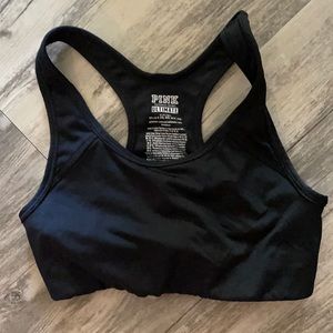 VS PINK - size small sports bra in black